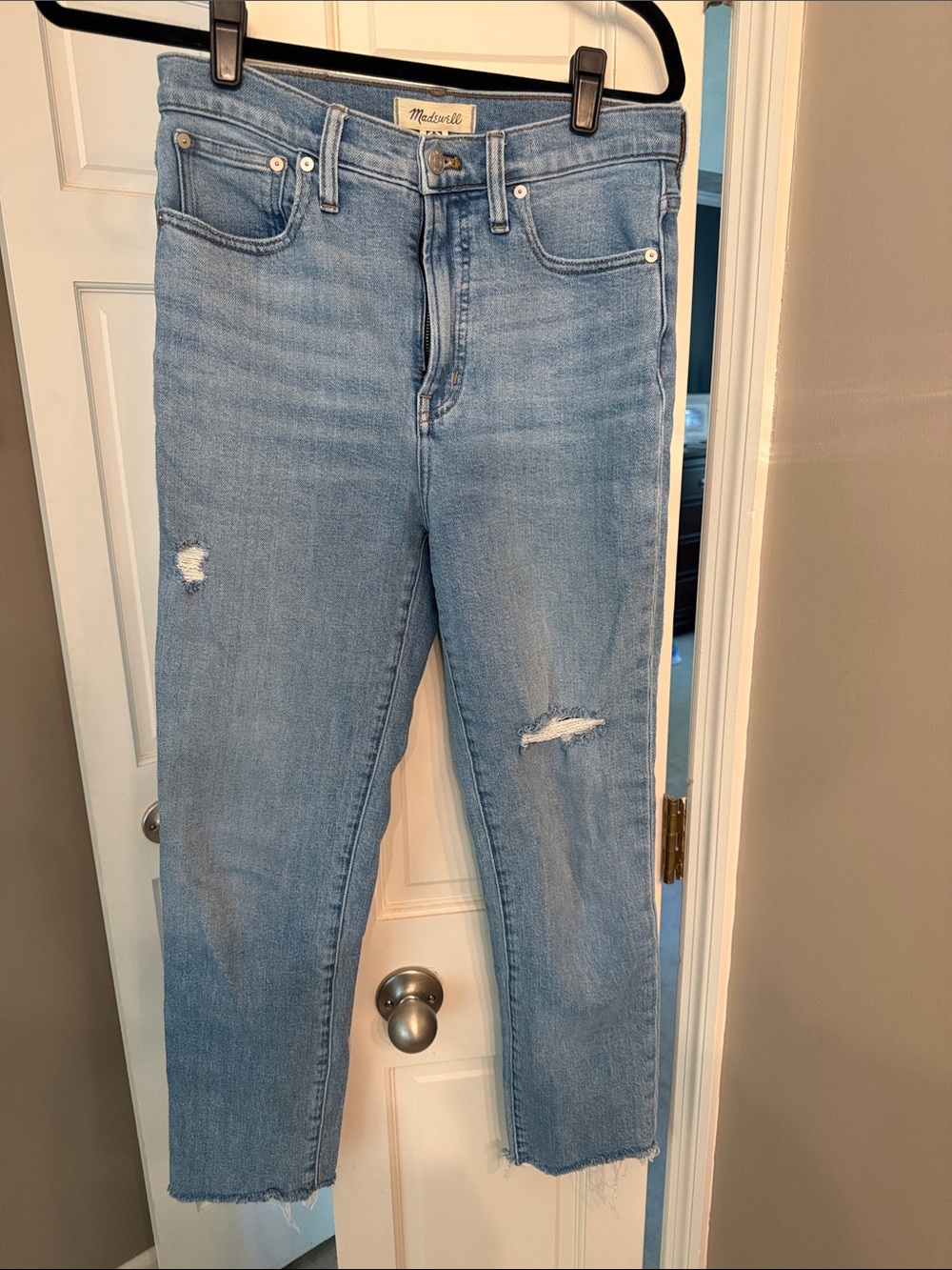 Madewell Cropped The Perfect Vintage Jean